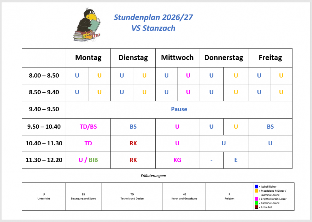 Stundenplan 2026_27